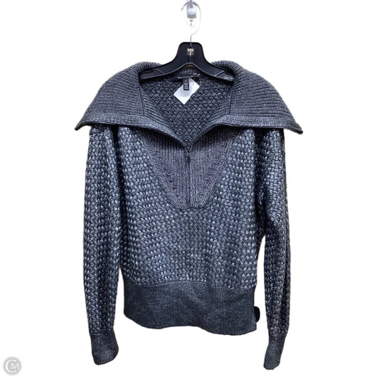 Sweater By White House Black Market In Silver, Size: L