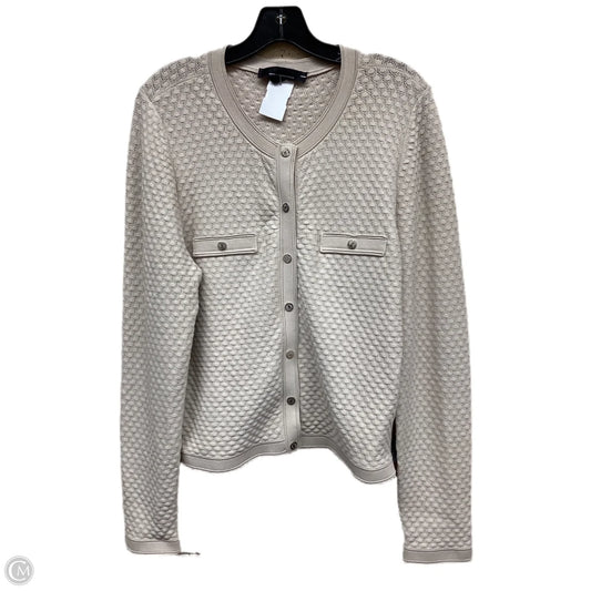 Cardigan By White House Black Market In Tan, Size: L