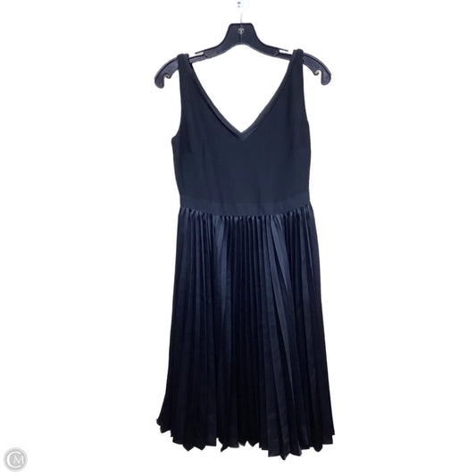 Dress Casual Midi By Banana Republic In Black, Size: 0