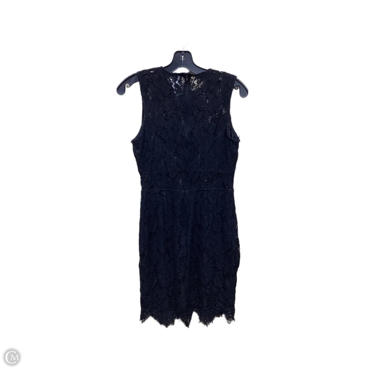 Dress Casual Midi By Clothes Mentor In Black, Size: L