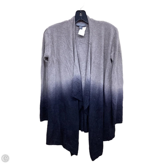 Cardigan By Barefoot Dreams In Blue & Grey, Size: M