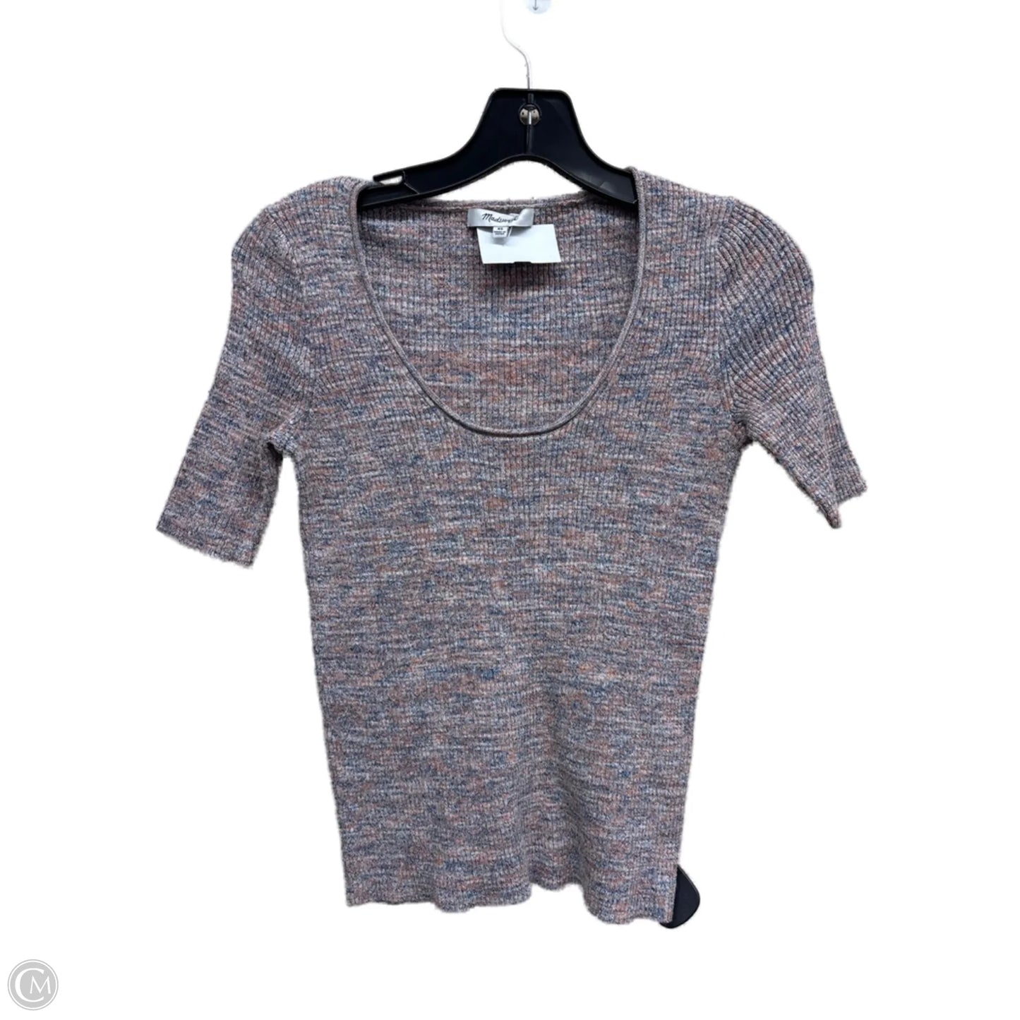 Top Short Sleeve By Madewell In Multi-colored, Size: Xs