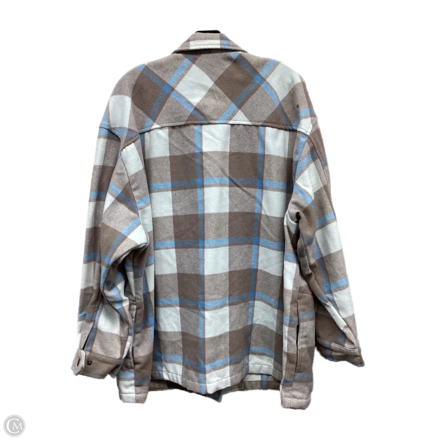Jacket Other By Clothes Mentor In Plaid Pattern, Size: Xl
