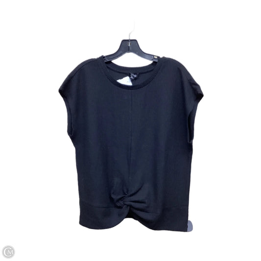 Top Short Sleeve By Buffalo David Bitton In Black, Size: M