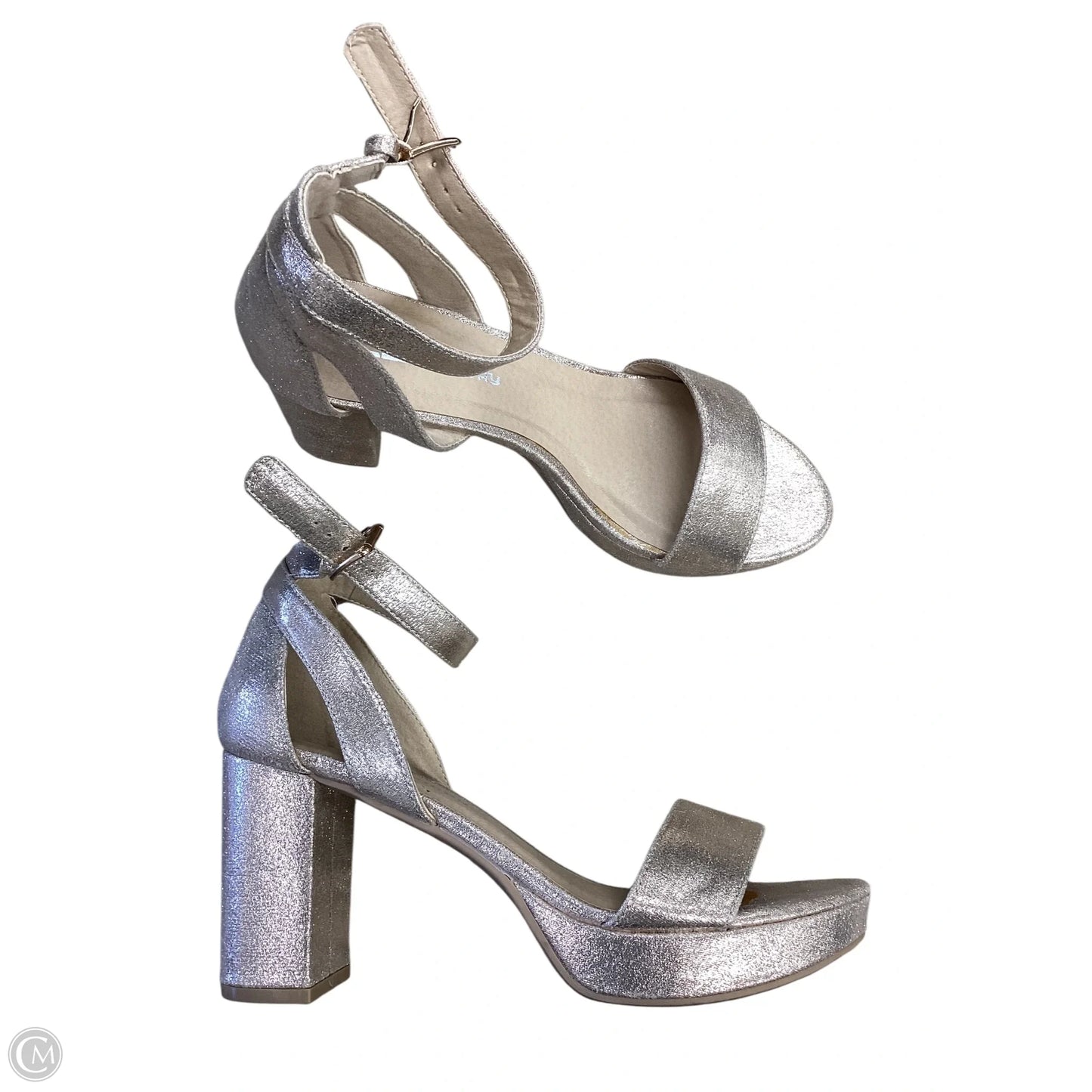 Shoes Heels Platform By Cl By Chinese Laundry In Gold, Size: 7.5