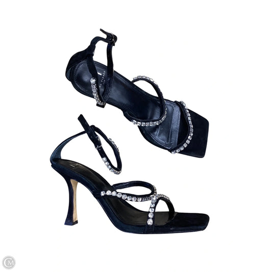 Sandals Heels Stiletto By Marc Fisher In Black, Size: 8