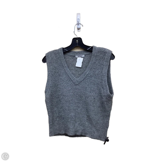 Vest Sweater By Madewell In Grey, Size: M