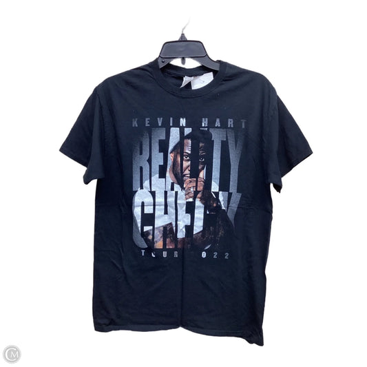 Top Short Sleeve By Clothes Mentor In Black, Size: M