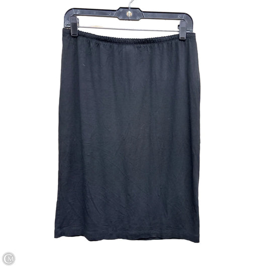 Skirt Midi By J. Jill In Black, Size: S