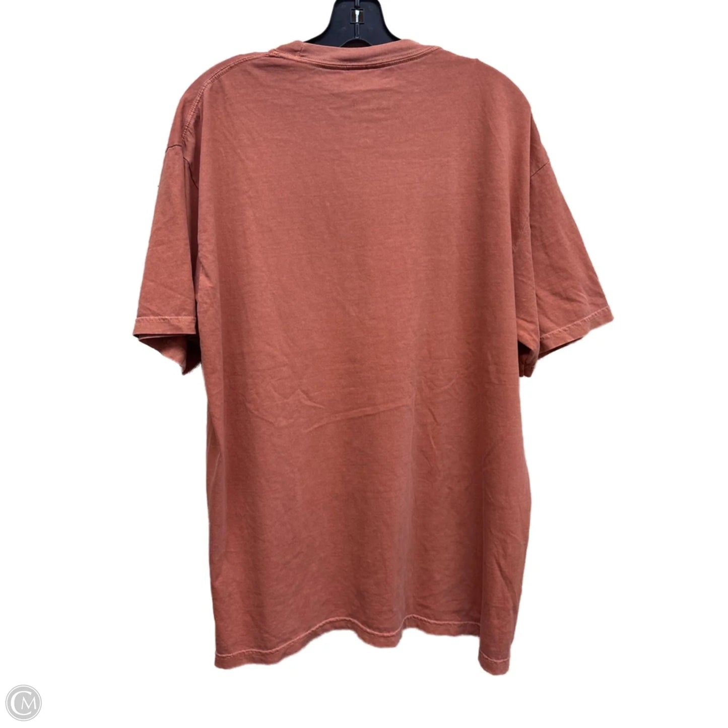 Top Short Sleeve By Clothes Mentor In Orange, Size: Xl