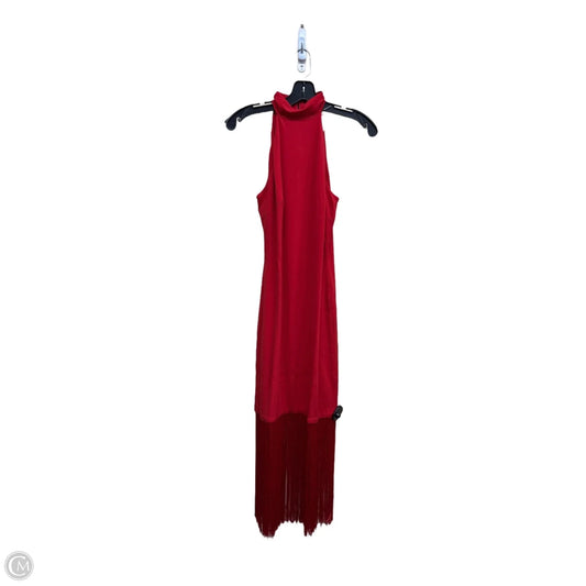 Dress Casual Midi By Venus In Red, Size: M