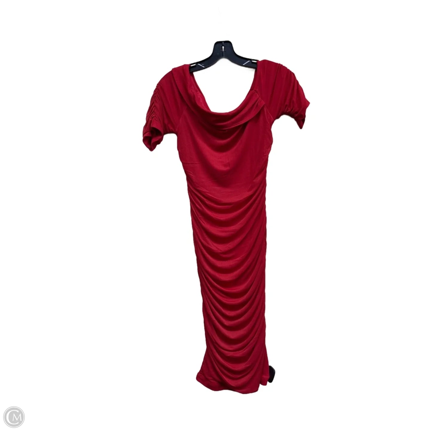 Dress Casual Midi By Venus In Red, Size: M