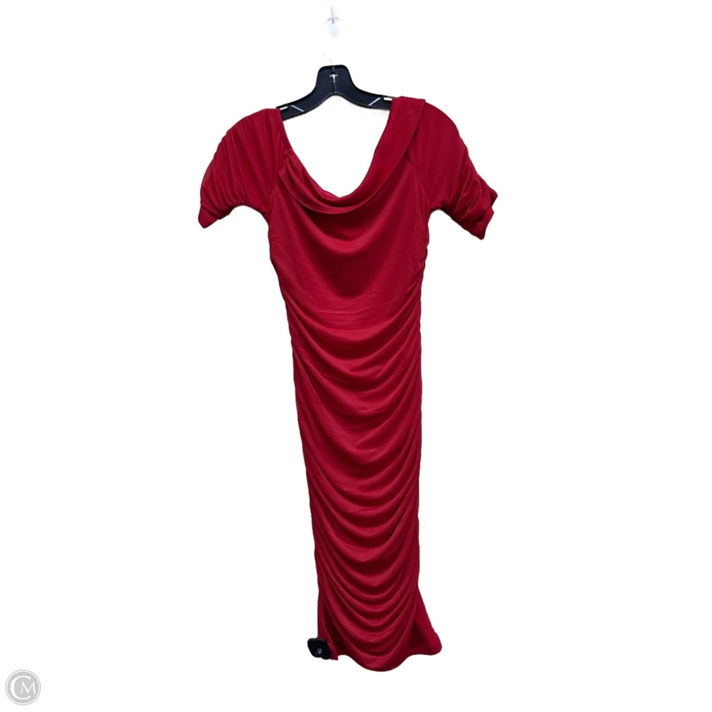 Dress Casual Midi By Venus In Red, Size: M