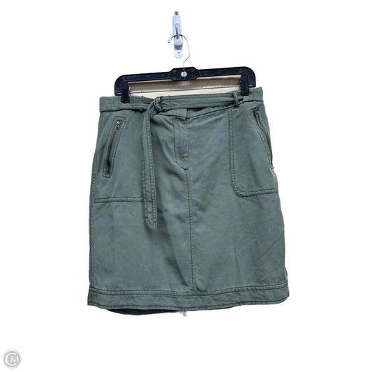 Skirt Mini & Short By Loft In Green, Size: 8