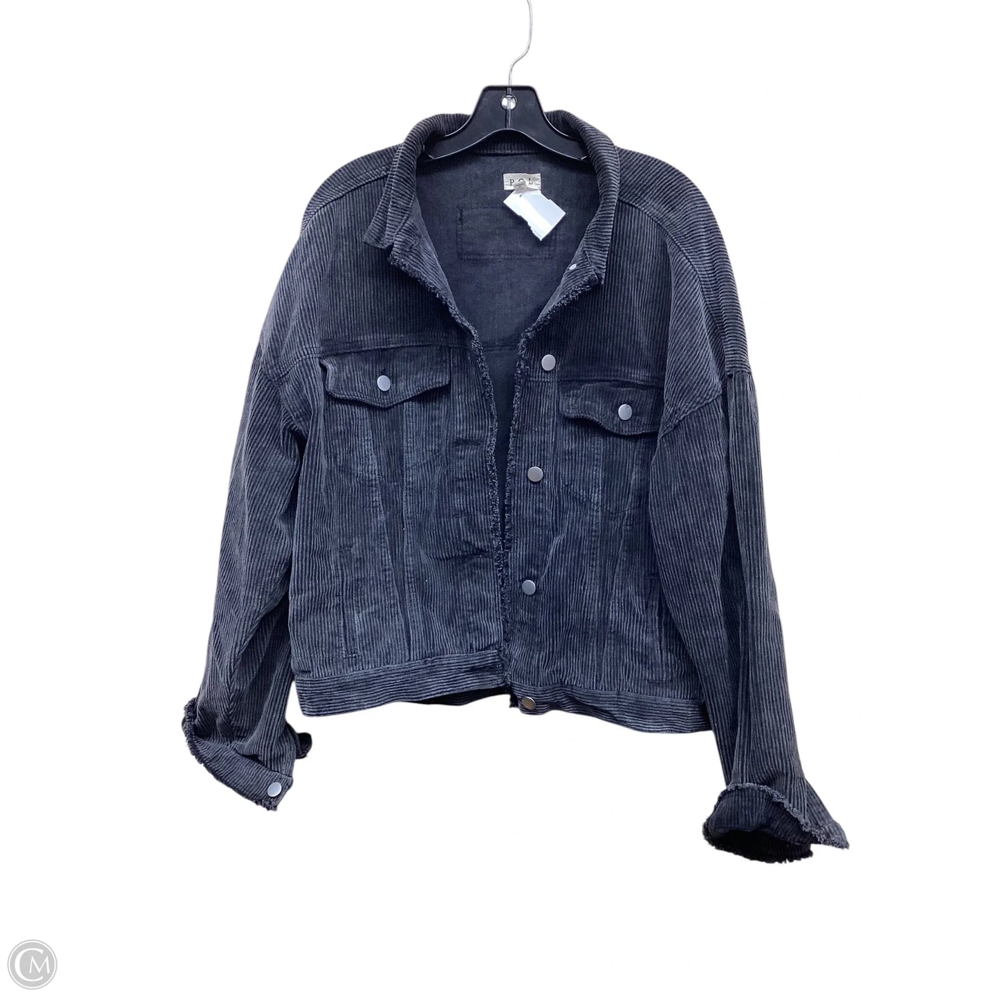 Jacket Other By Pol In Grey, Size: M