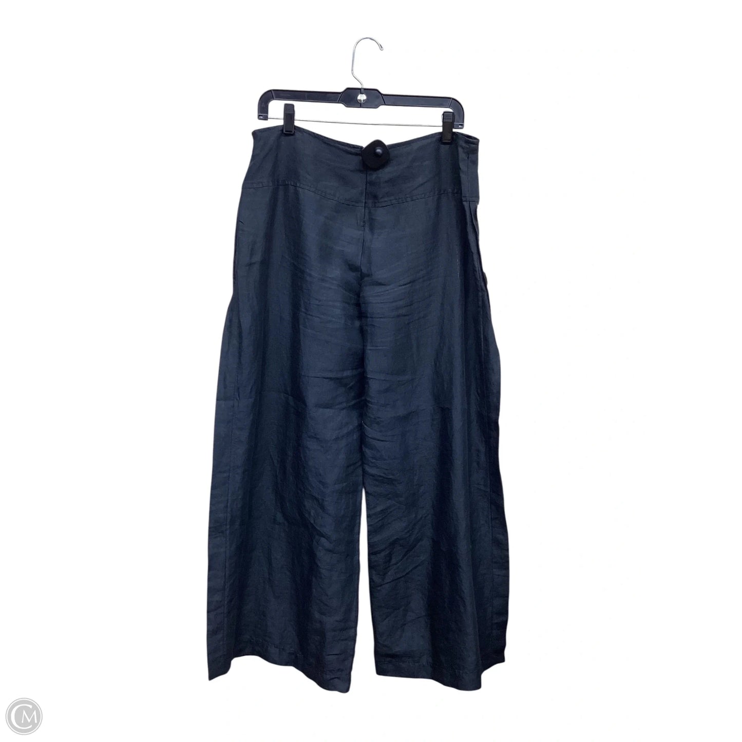 Pants Linen By Clothes Mentor In Black, Size: L
