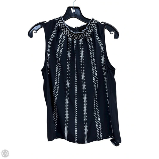 Top Sleeveless By White House Black Market In Black & White, Size: 0
