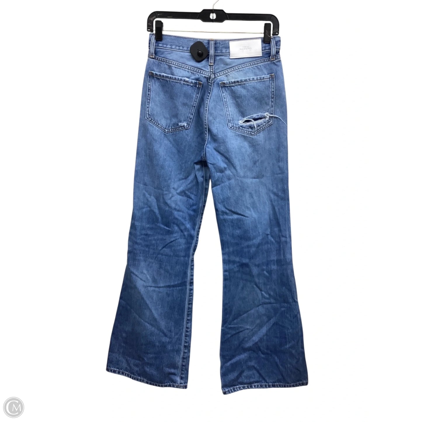 Jeans Boot Cut By 7 For All Mankind In Blue Denim, Size: 2