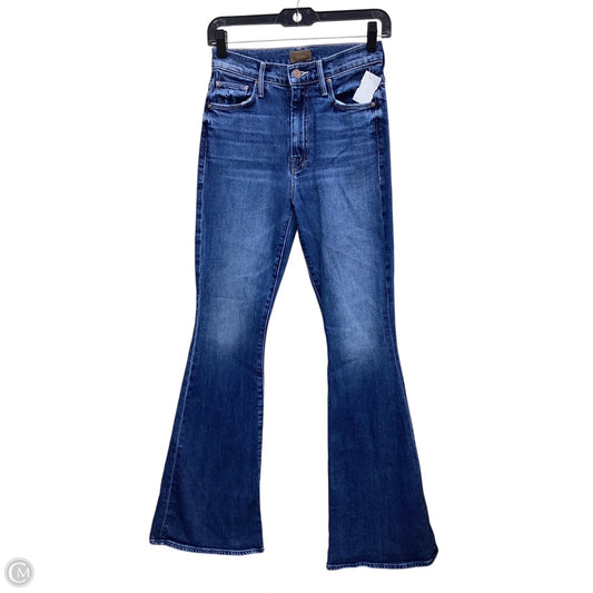 Jeans Boot Cut By Mother Jeans In Blue Denim, Size: 0