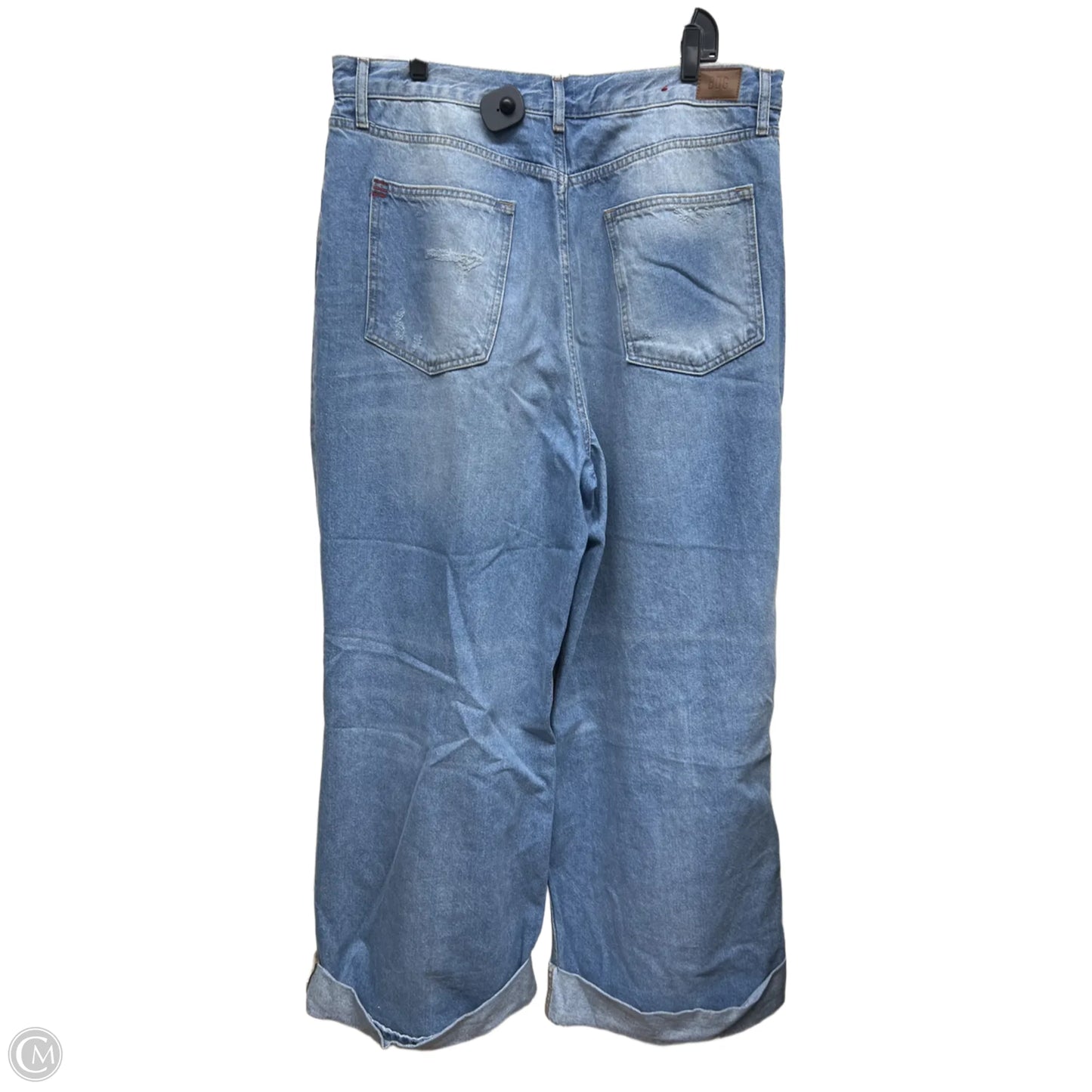 Jeans Straight By Bdg In Blue Denim, Size: 18