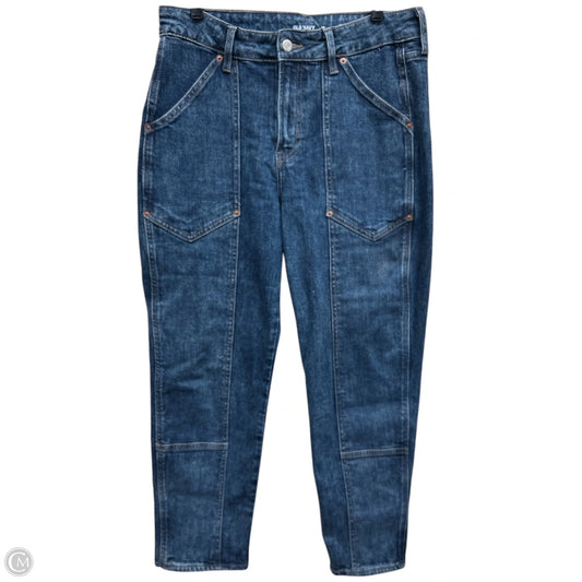Jeans Straight By Old Navy In Blue Denim, Size: 10