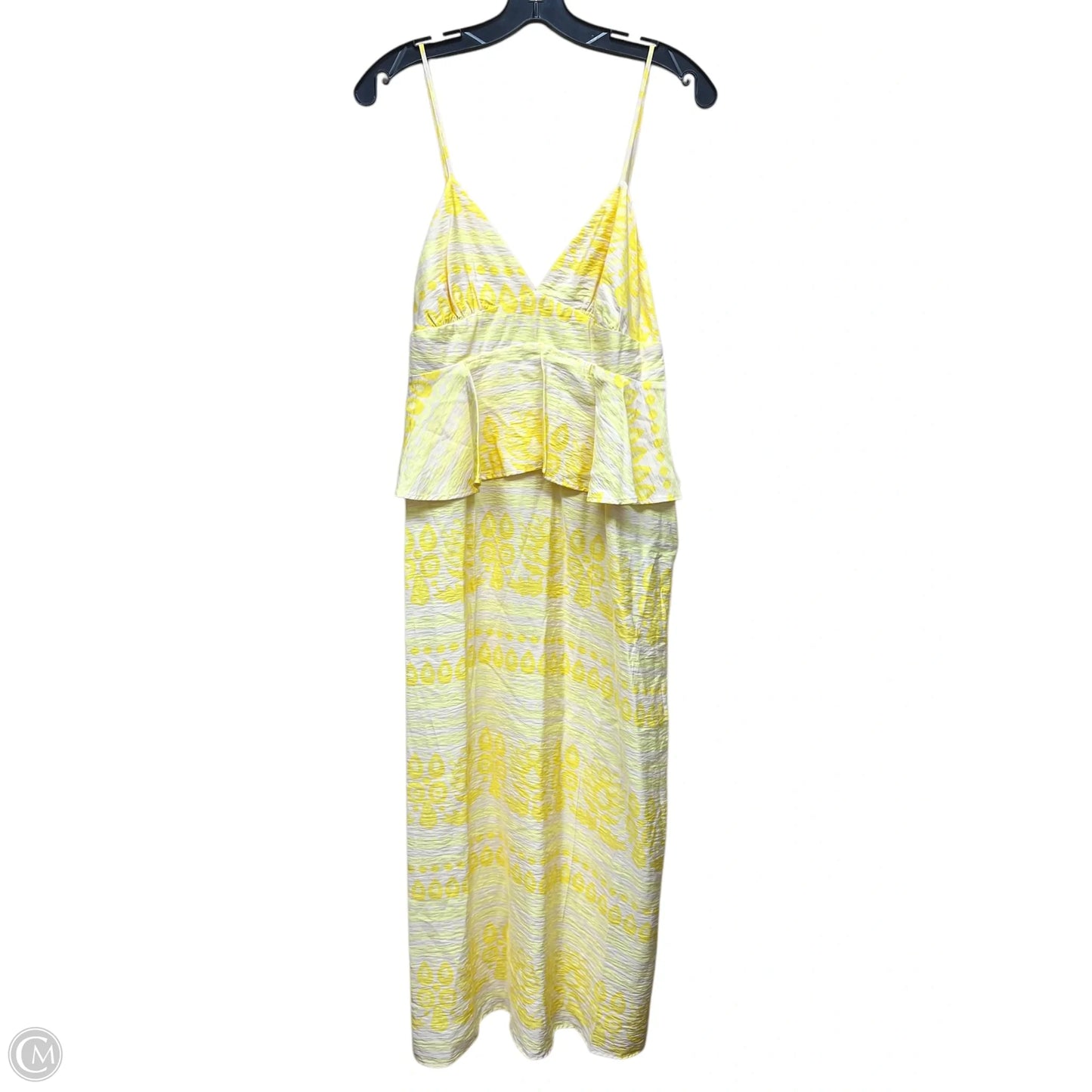 Dress Casual Maxi By Clothes Mentor In Yellow, Size: M