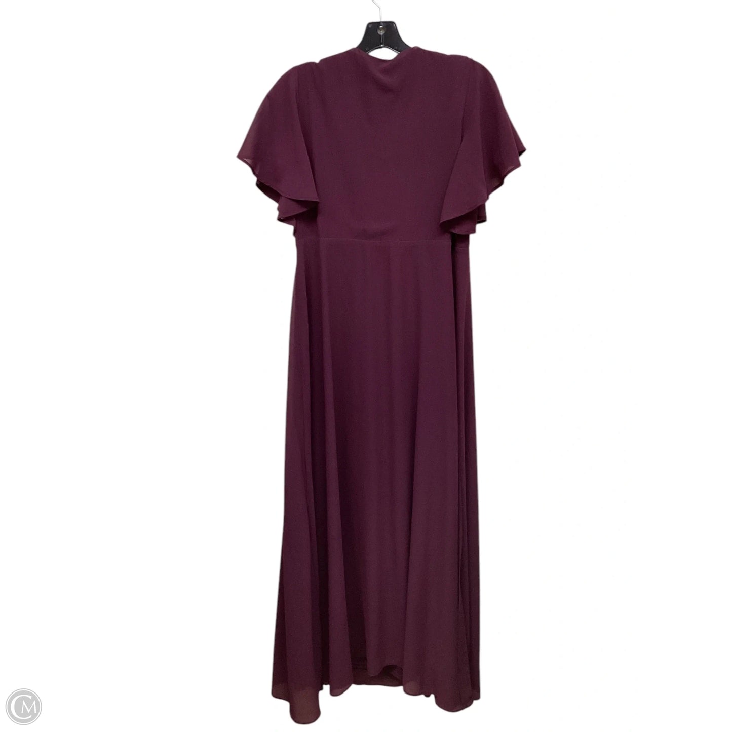 Dress Casual Maxi By Clothes Mentor In Maroon, Size: L