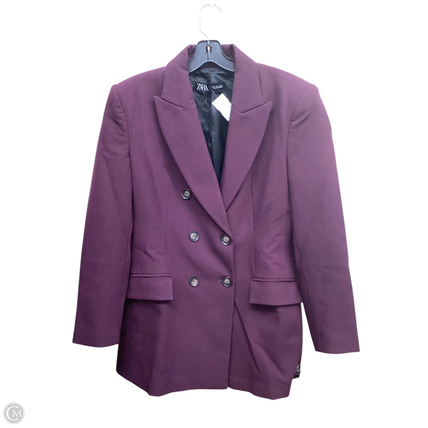 Blazer By Zara In Purple, Size: L