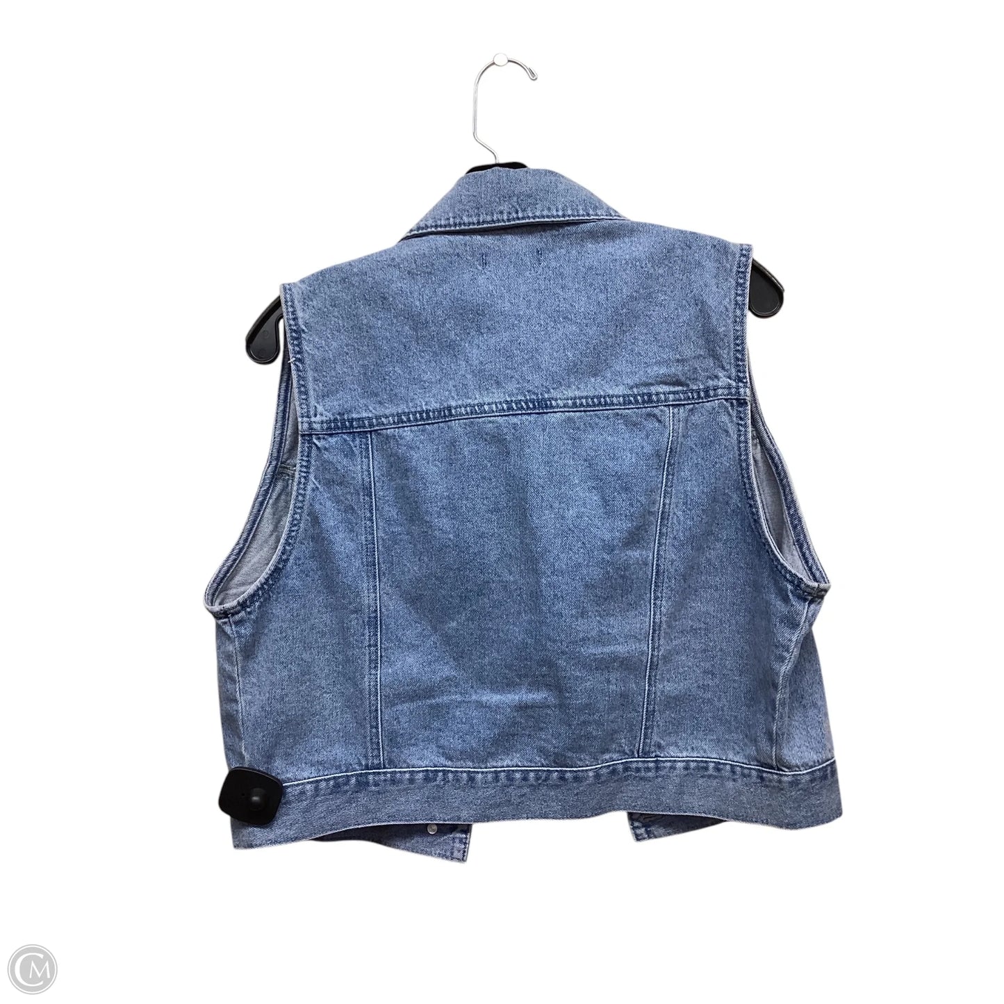 Vest Other By Forever 21 In Blue Denim, Size: L