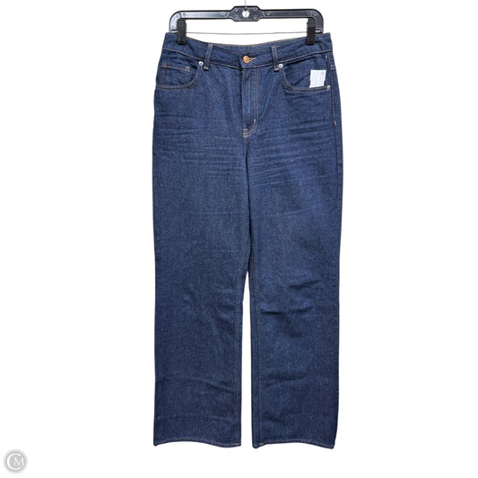 Jeans Straight By Divided In Blue Denim, Size: 6