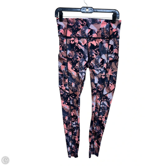 Athletic Pants By Lululemon In Multi-colored, Size: 8