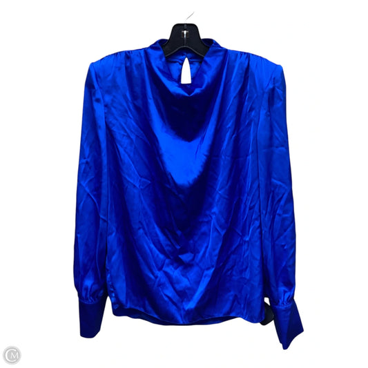 Top Long Sleeve By Clothes Mentor In Blue, Size: M