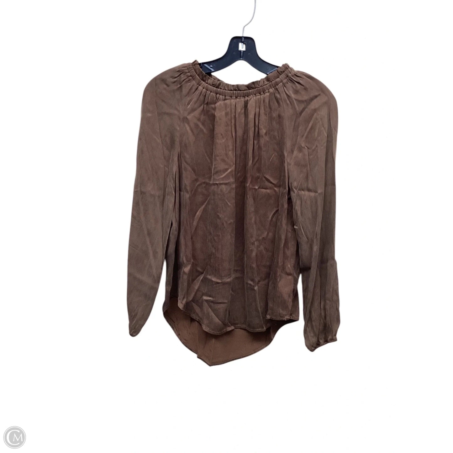 Top Long Sleeve By Cloth & Stone In Brown, Size: Xs