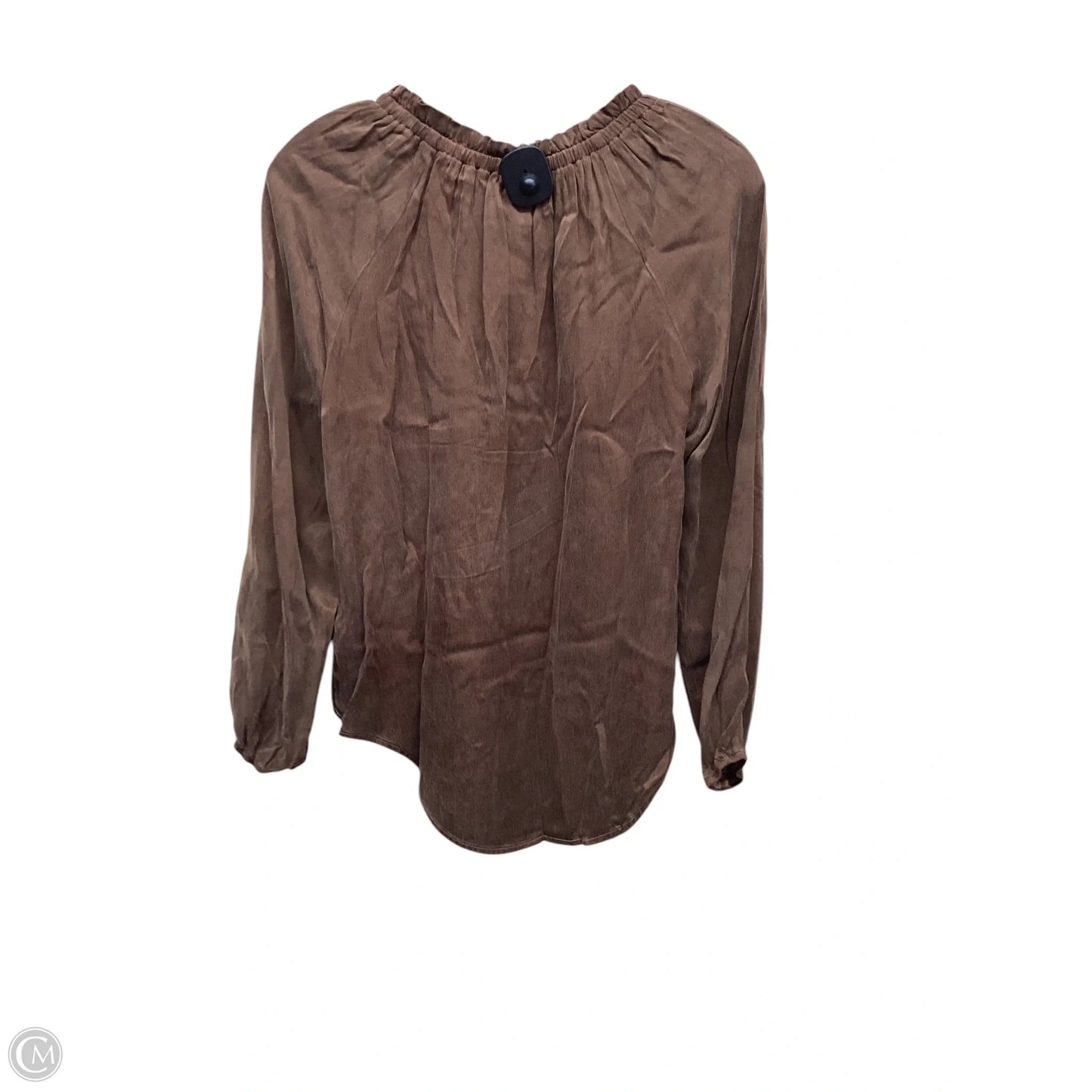 Top Long Sleeve By Cloth & Stone In Brown, Size: Xs