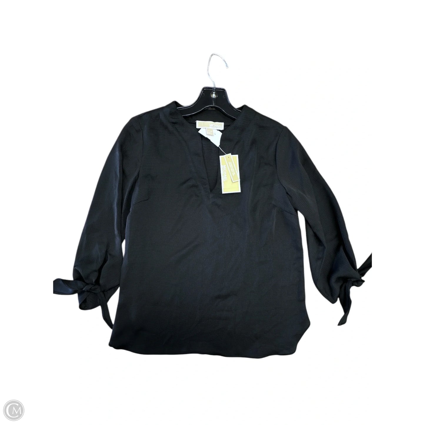 Top Long Sleeve By Michael By Michael Kors In Black, Size: Xs