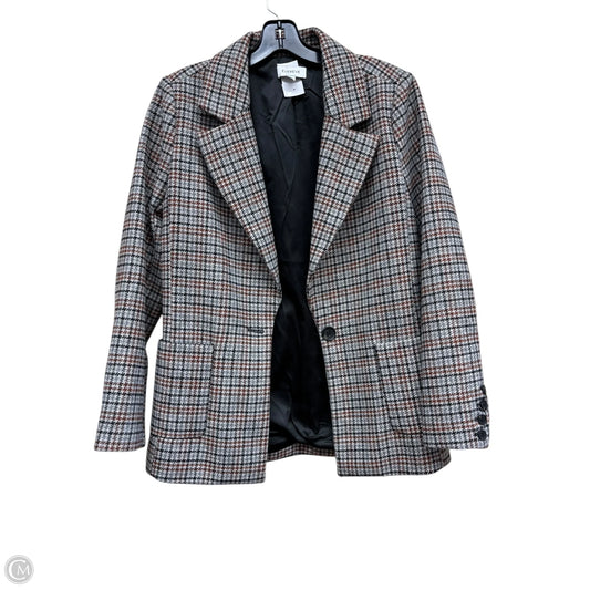 Blazer By Evereve In Plaid Pattern, Size: S