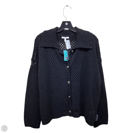 Sweater Cardigan By Maurices In Black, Size: Xl