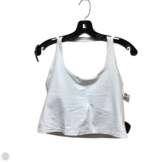 Athletic Bra By Athleta In White, Size: Xl