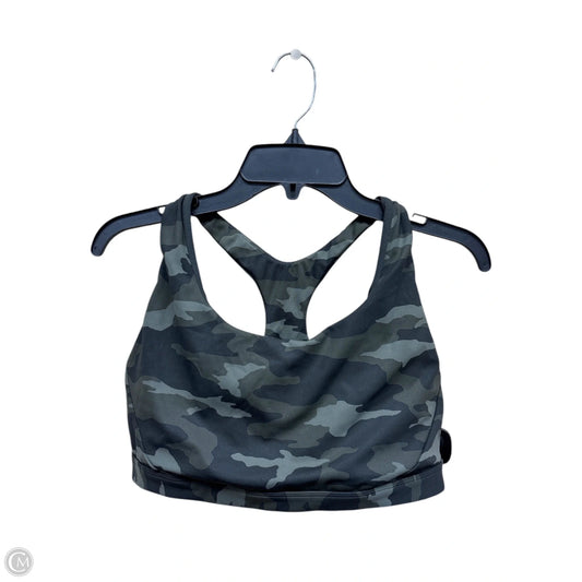 Athletic Bra By Athleta In Camouflage Print, Size: Xl