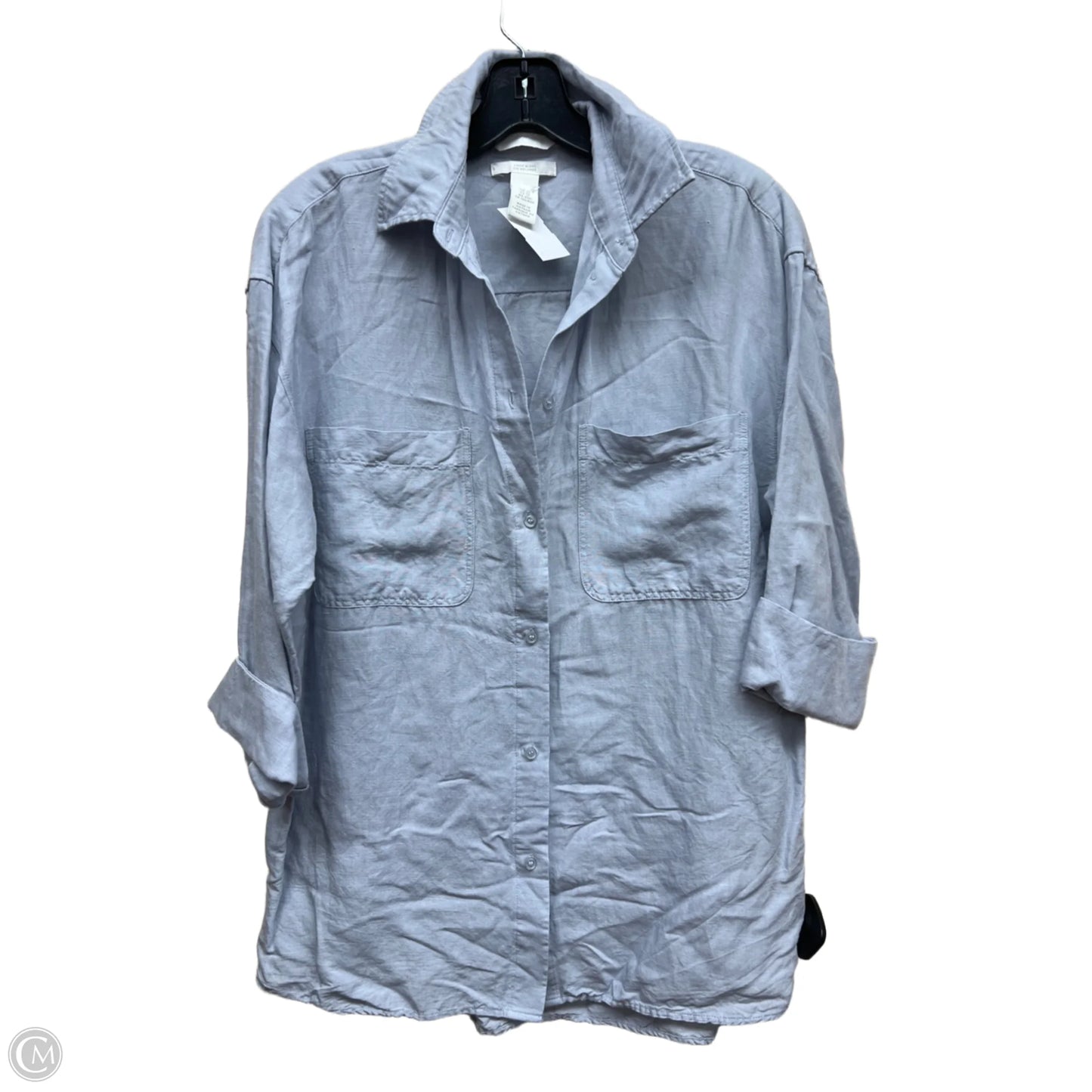 Top Long Sleeve By H&m In Blue, Size: Xs