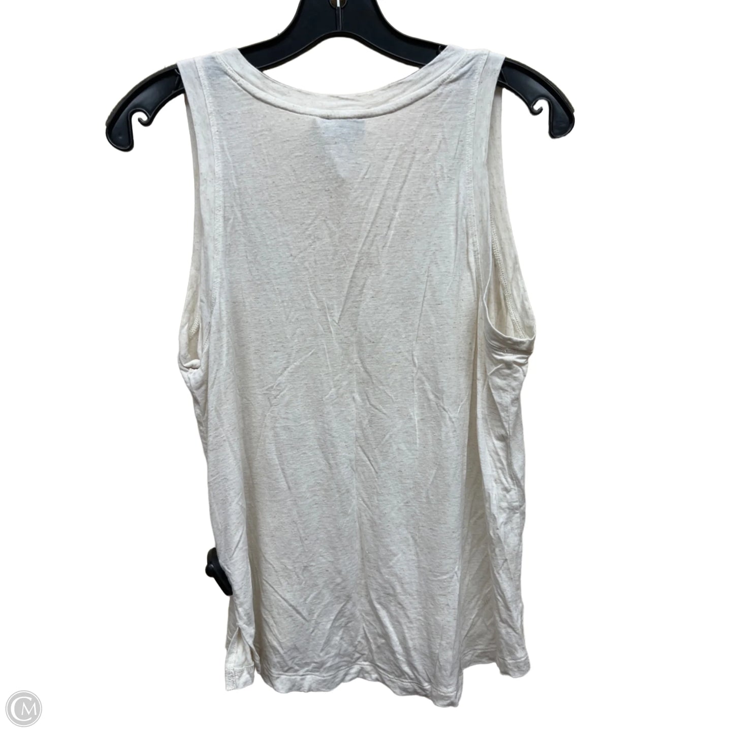 Top Sleeveless By Express In Tan, Size: M
