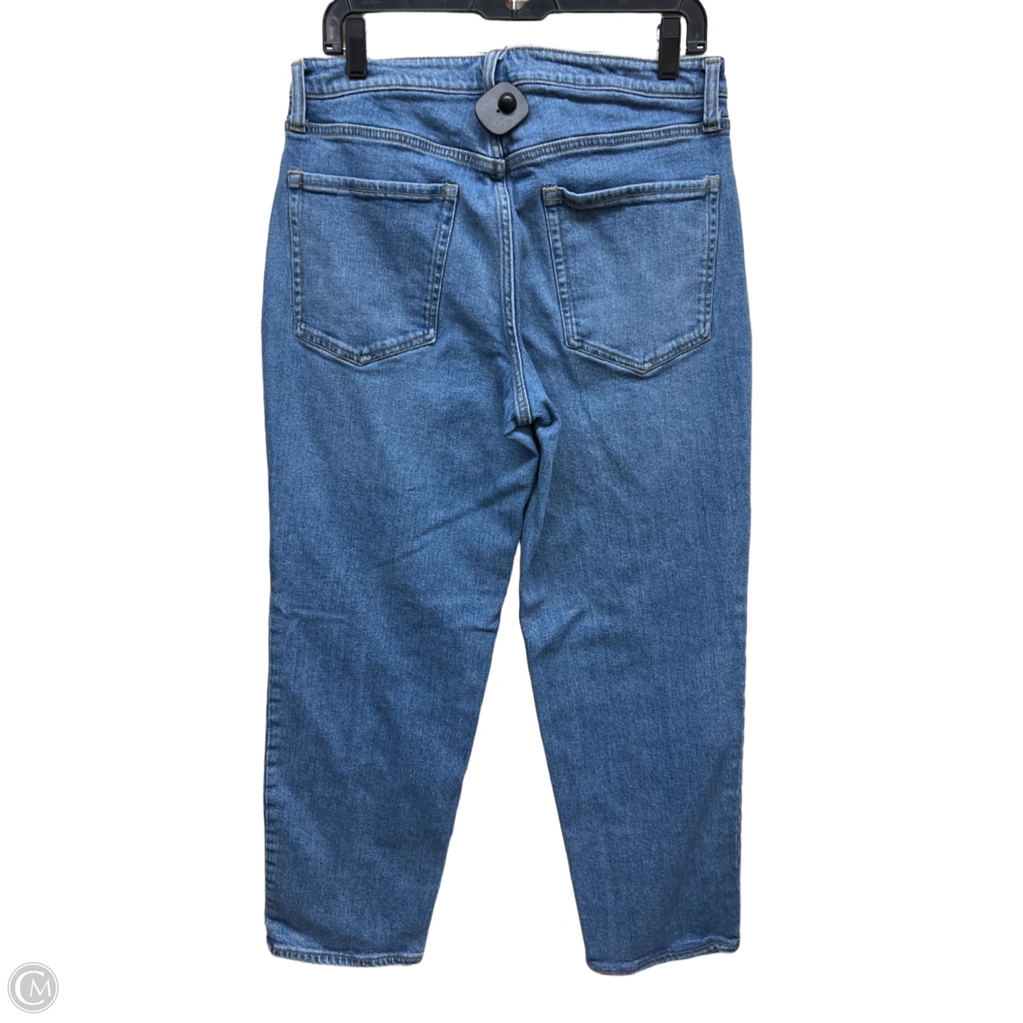 Jeans Straight By Old Navy In Blue Denim, Size: 12