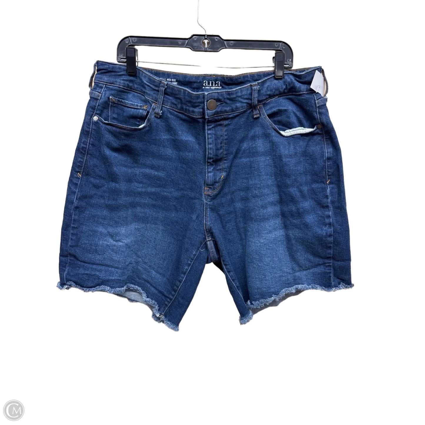 Shorts By Ana In Blue Denim, Size: 16
