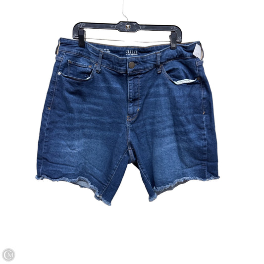 Shorts By Ana In Blue Denim, Size: 16