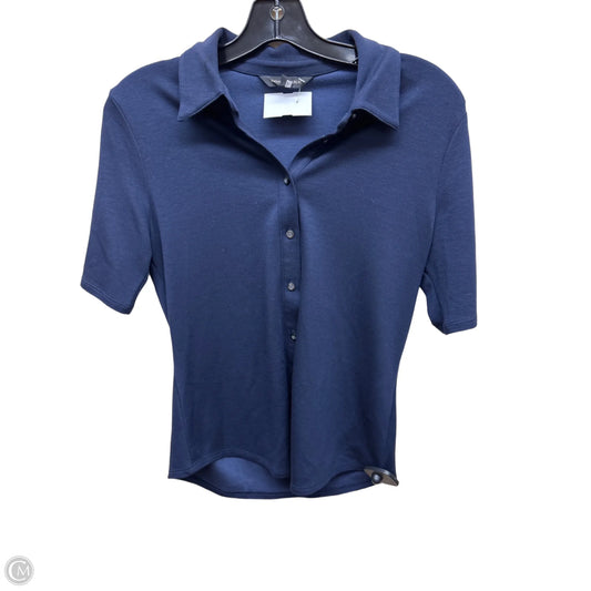 Top Short Sleeve By Bgb In Navy, Size: S