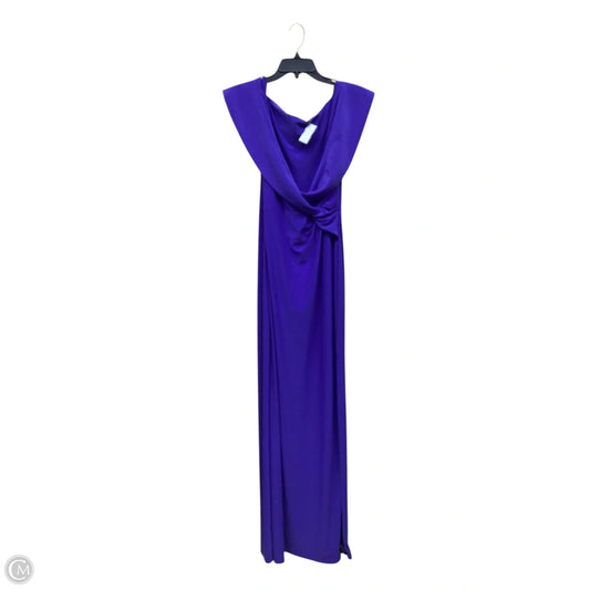 Dress Casual Maxi By Ralph Lauren In Purple, Size: 6