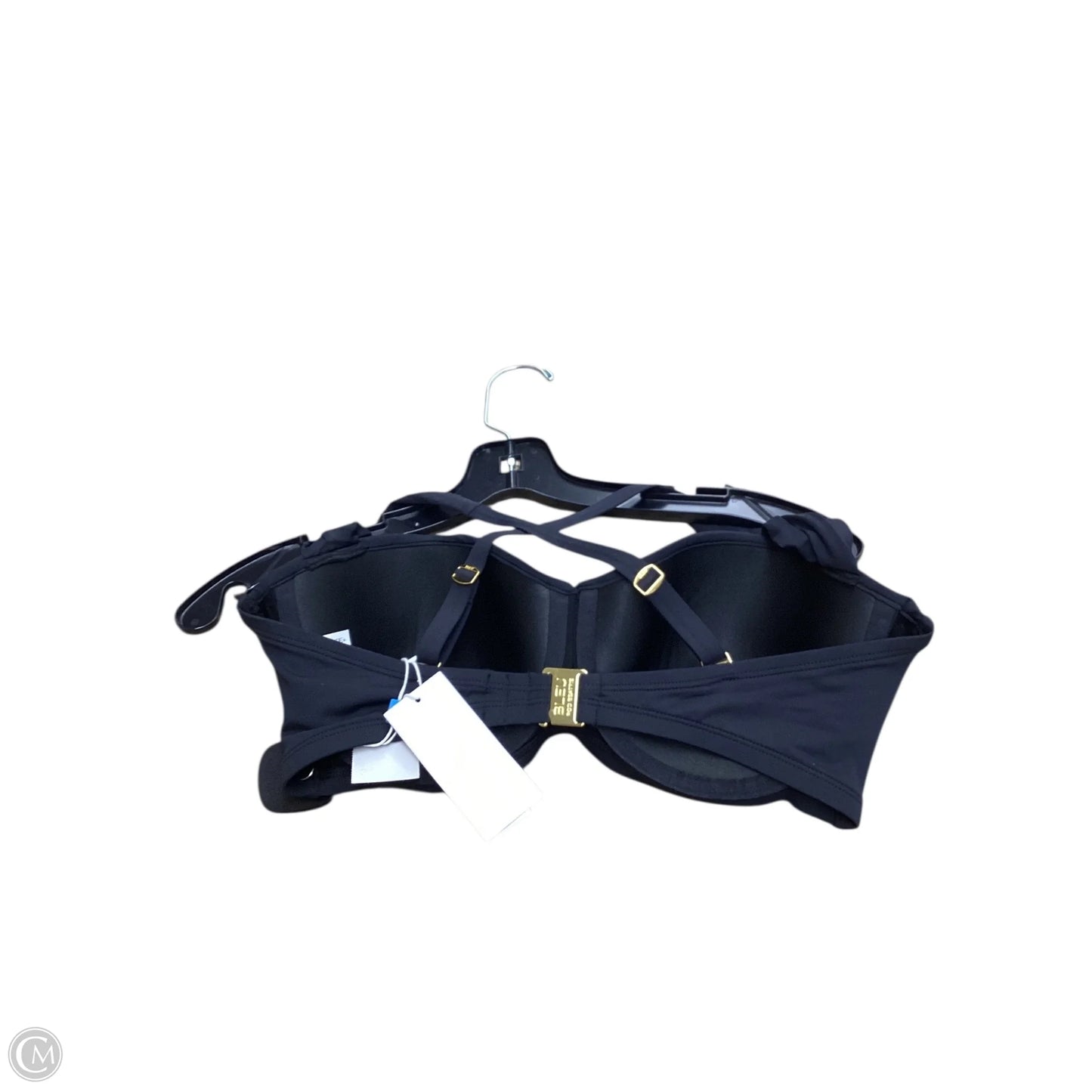 Swimsuit Top By Bleu In Black, Size: 0
