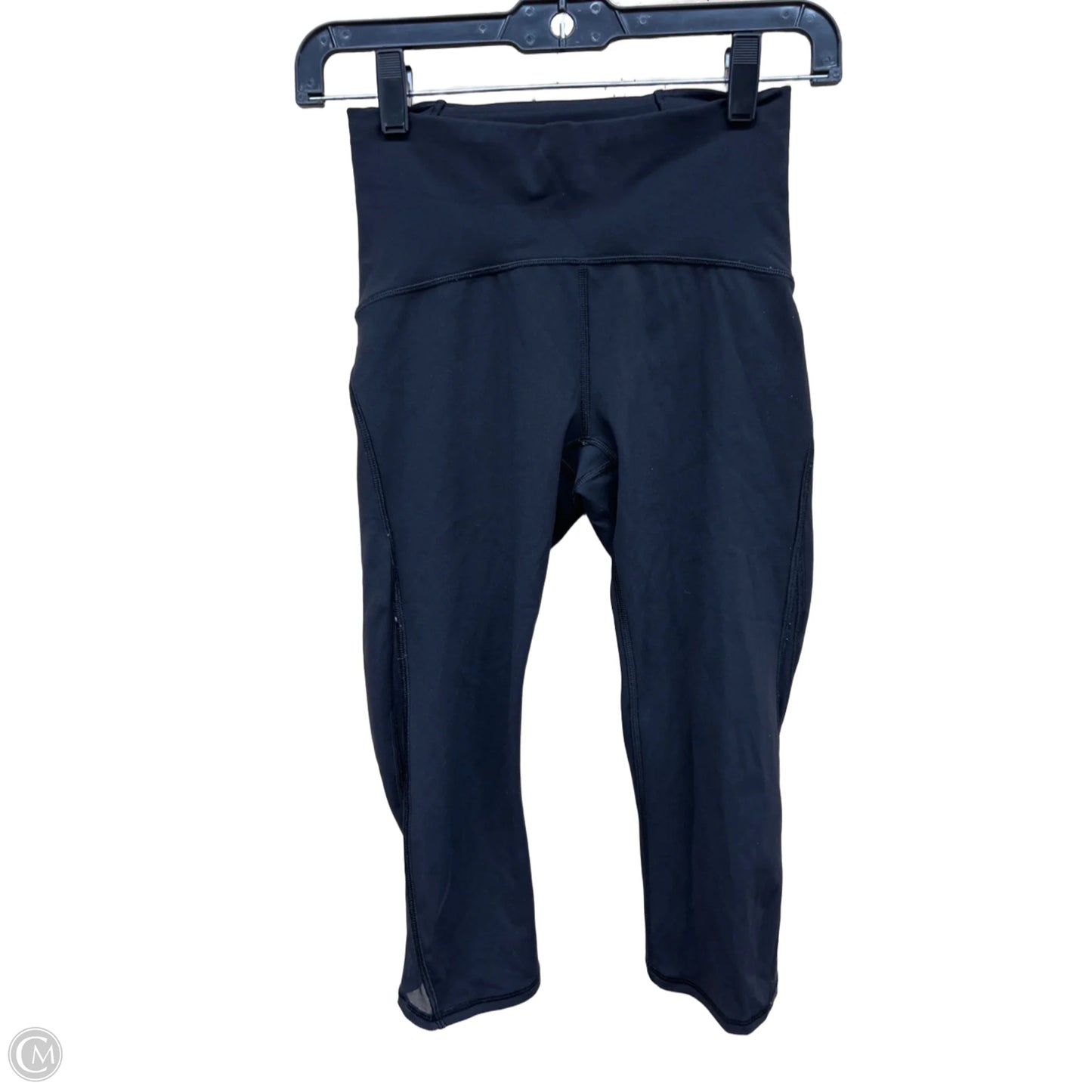 Athletic Capris By Lululemon In Black, Size: 4