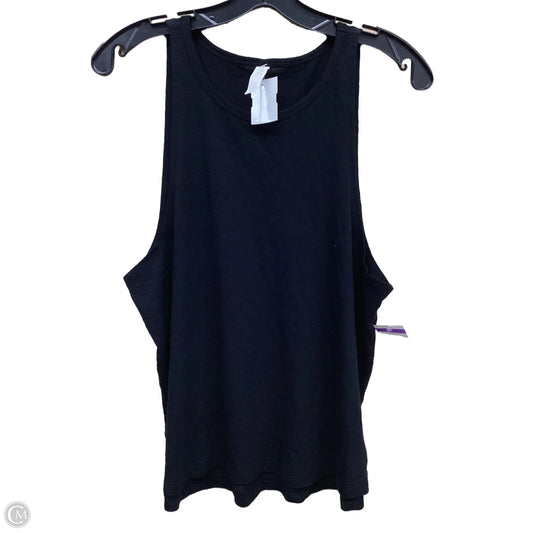 Athletic Tank Top By Zella In Black, Size: M