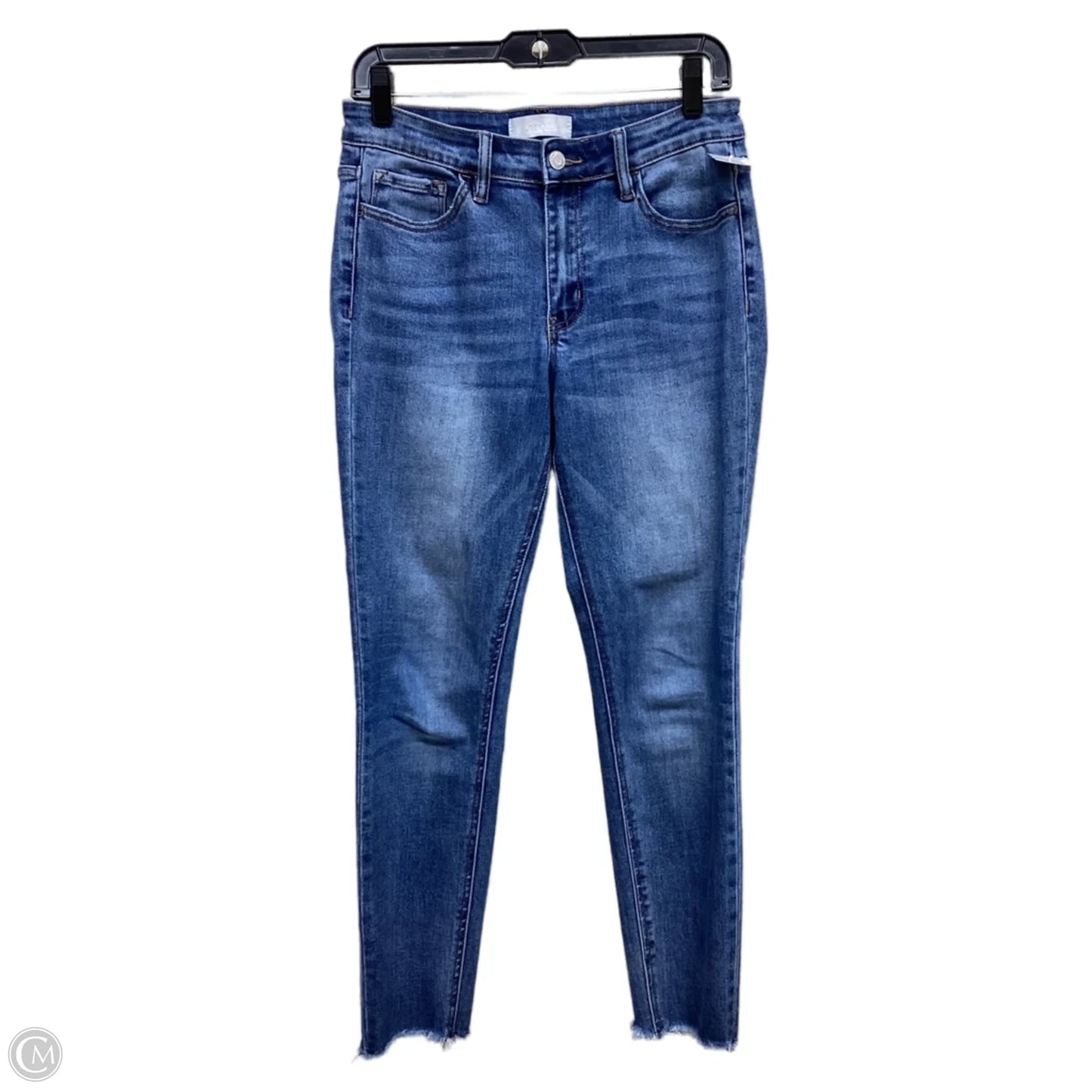 Jeans Straight By Vervet In Blue Denim, Size: 6